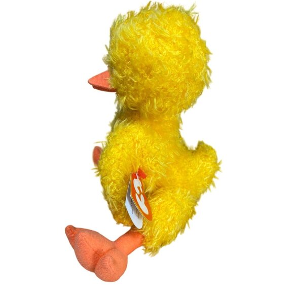 Ty Beanie Babies Doodles The Duck Plush Toy Bright Yellow & Orange Collectible - Picture 2 of 10